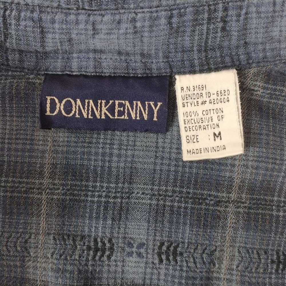 Women's Donnkenny Long Sleeve Button Up Blouse RN31691 Sz. M - Picture 7 of 7